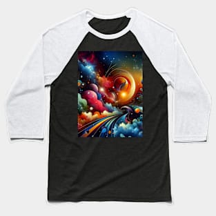 Stellar phapsody: whispers of the cosmos Baseball T-Shirt